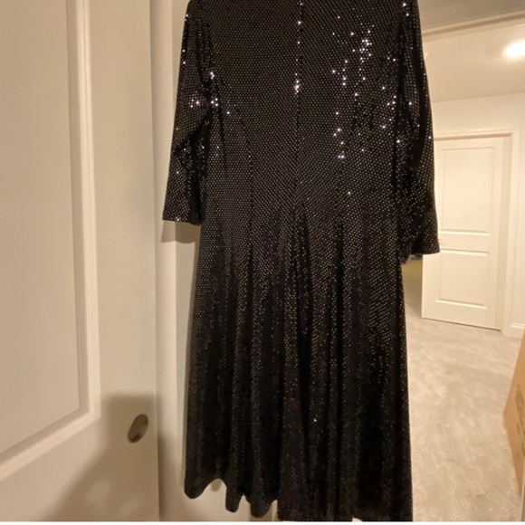 Calvin Klein Sequin dress 16w - Picture 3 of 7